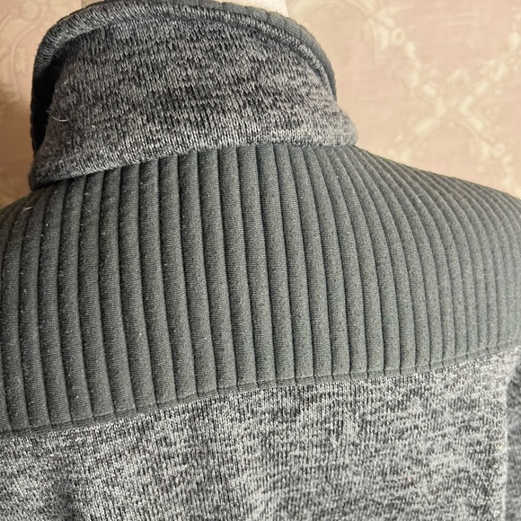 Lands' End Outfitters Gray.Women's Insulated Ribbed Jacket Size XXL - Picture 4 of 6
